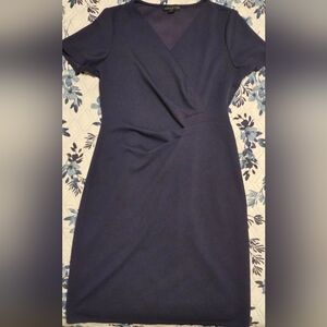 Deep Blue Midi Dress